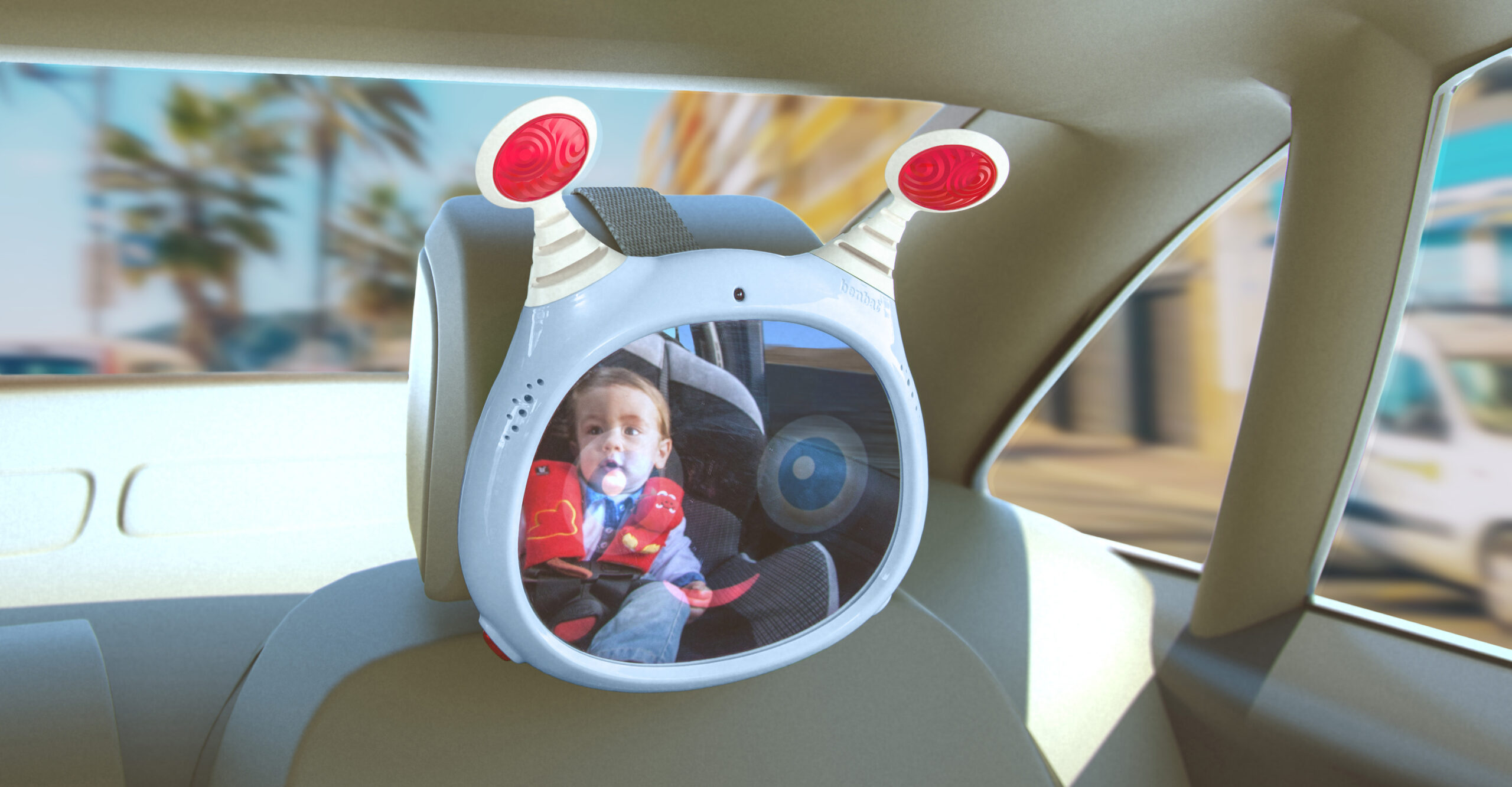 Oly Active Baby Car Mirror with Remote Control | BenBat | VeeBee