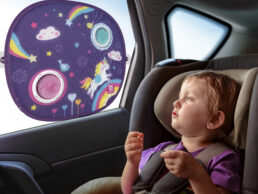 44cm Unicorn Baby 0m+ Sunshade Car Seat Window Shield Cover | BenBat